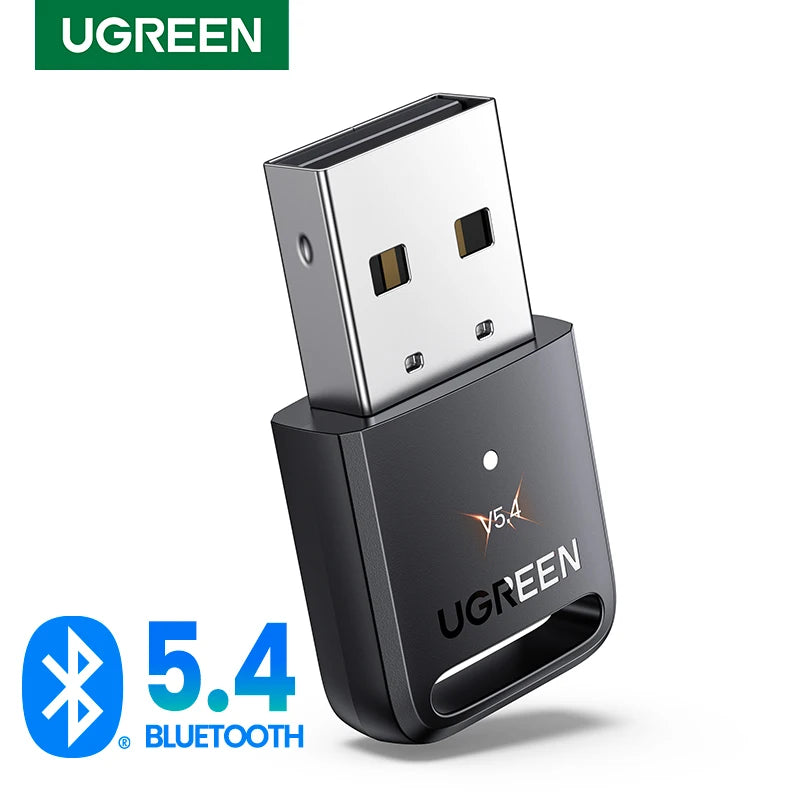 UGREEN USB Bluetooth 5.4 PC Dongle Adaptador