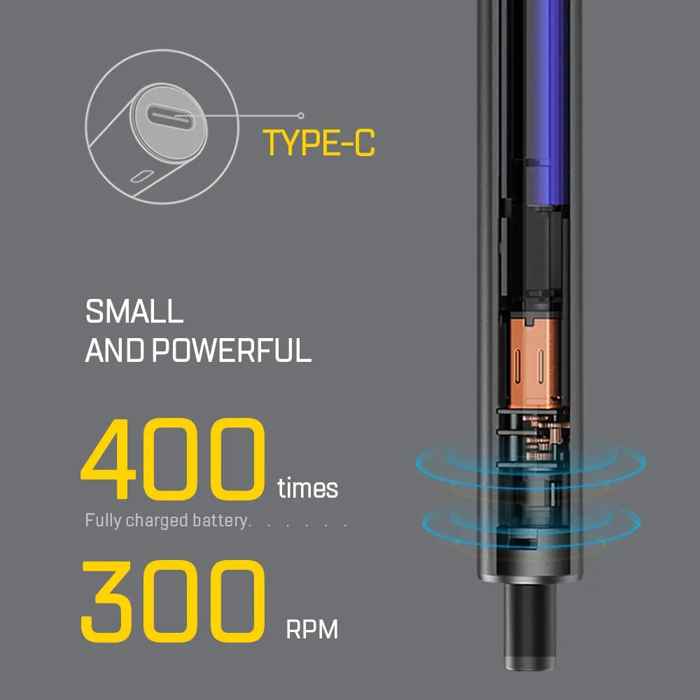 Electric Screwdriver - Precision Power Tool Kit