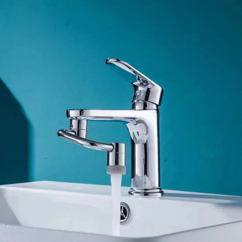 Universal Faucet Anti-splash Aerator - 1080° Rotatable Faucet Extender