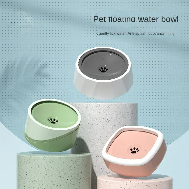 Dog Water Floating Bowl for Dogs Bowl Outdoor Walking Puppy Automatic lifting Pet Travel Water Bottle Cat Drinking Bowl Supplies