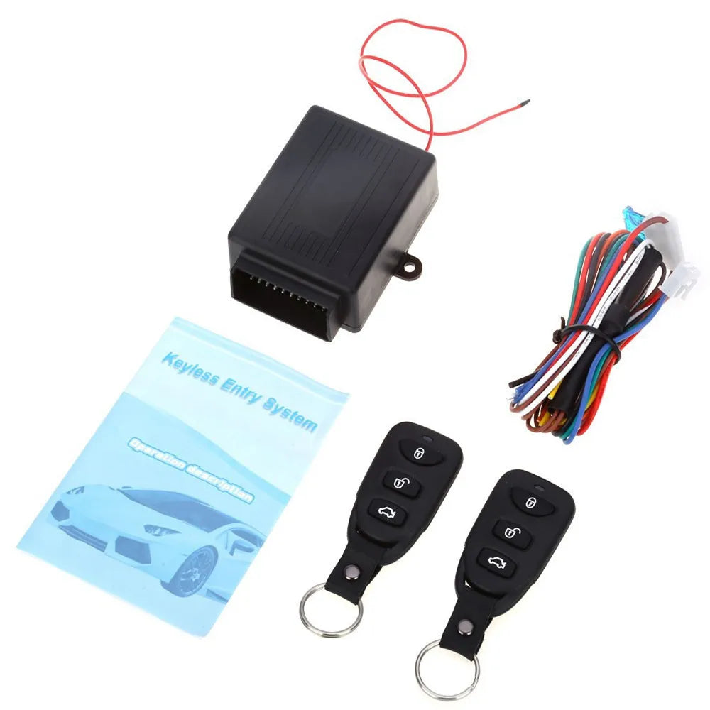 Universal Car Remote Central Door Lock Kit