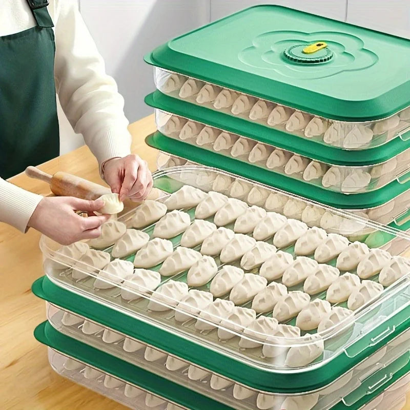 Multilayer Dumpling Box - Food, Egg & Frozen Box