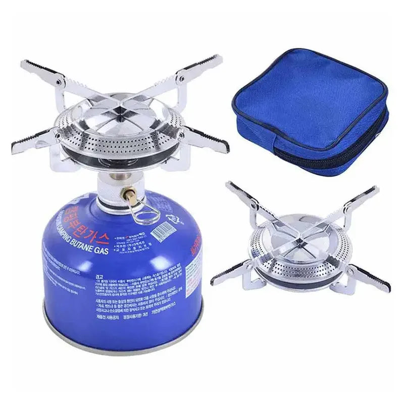 Windproof Camping Gas Stove - Portable Foldable Stove