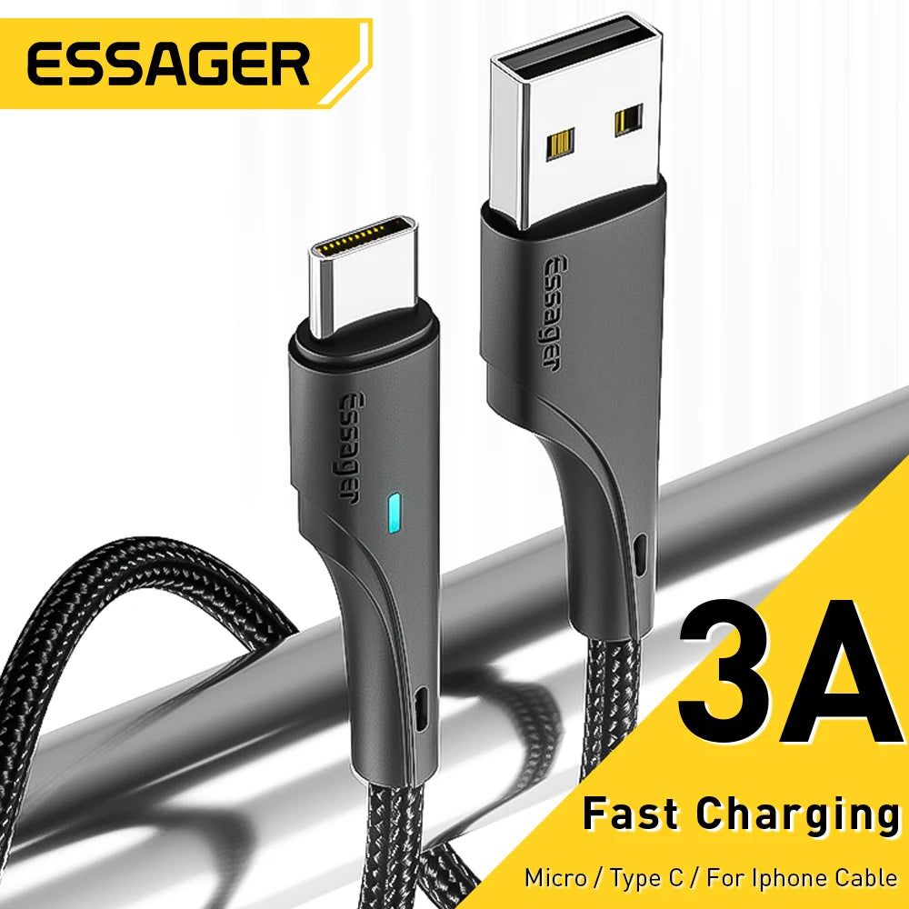 USB Type C To Micro USB Fast charging Cable