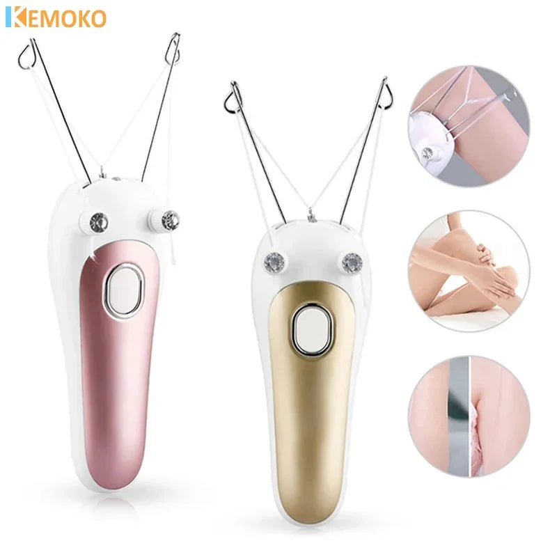 Women Electric Hair Epilator - Body Facial Hair Remover