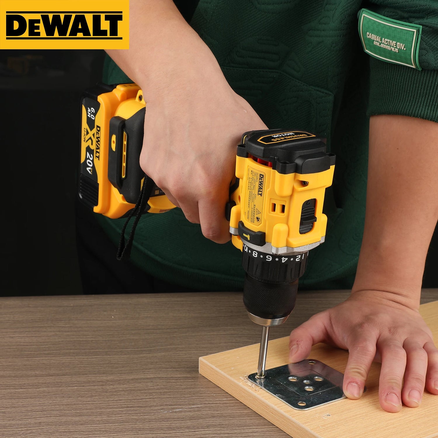 Dewalt DCD805 Cordless 20V Performance electric tool impact drill brushless electric screwdriver wireless hand drill