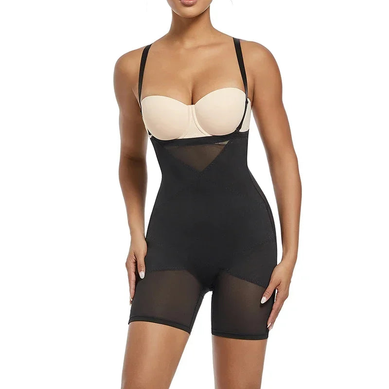 Light Shapewear Bodysuit Waist Trainer tummy control Body Shaper Women Slimming Underwear Thin Breathable