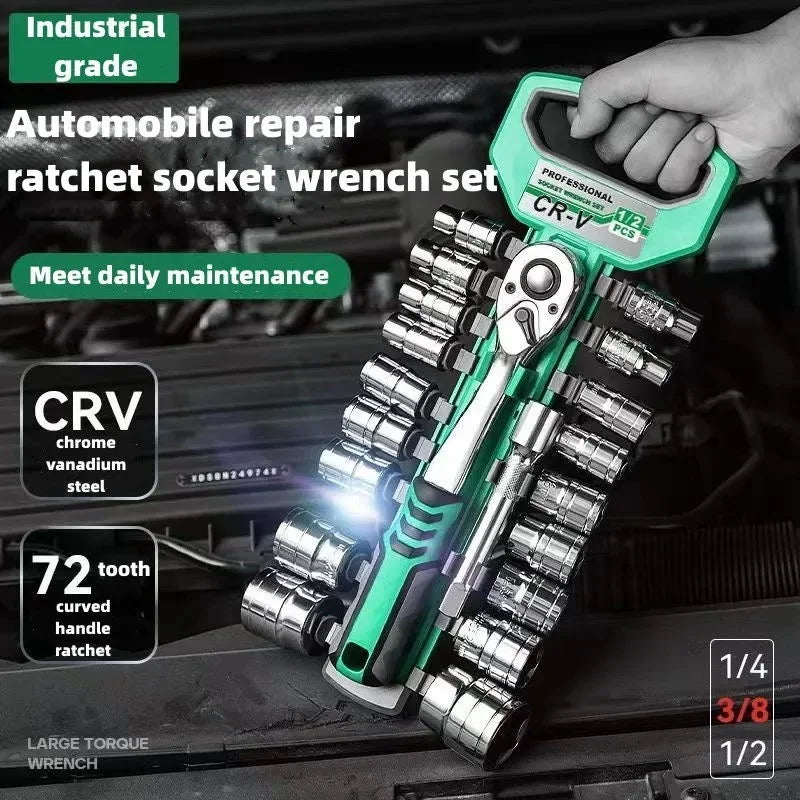 Multi-funtion Ratchet Socket Wrench