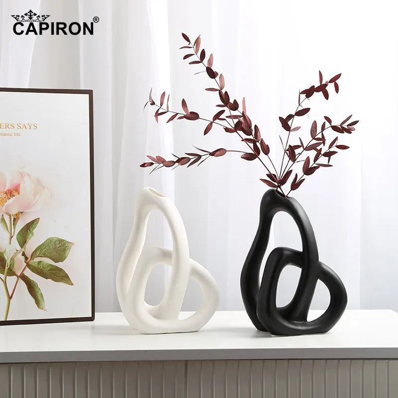 CAPIRON-Abstract Ceramic Vase