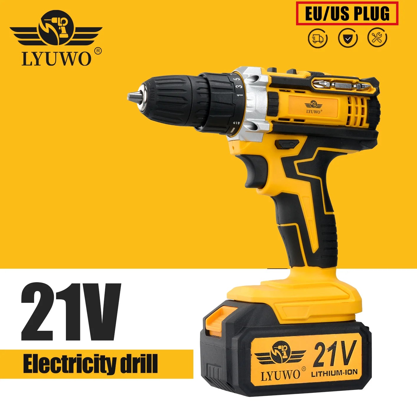 Rechargeable Electric Hand Drill - Electric Screwdriver