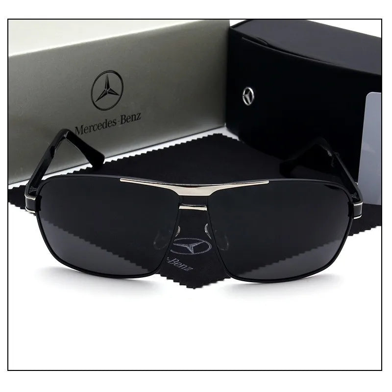 Car High-End Popular Polarized Sunglasses Anti Glare Goggles Mercedes Benz A B C E S SLK ML Sprinter Vito Class GLA GLC GLK GLS