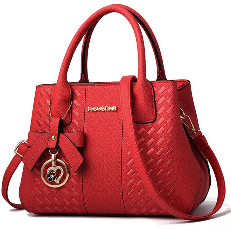 New Woman shoulder bag Large capacity Handbag for Women 2025 Crossbody bag pattern PU Portable bucket bag ladies messenger bags