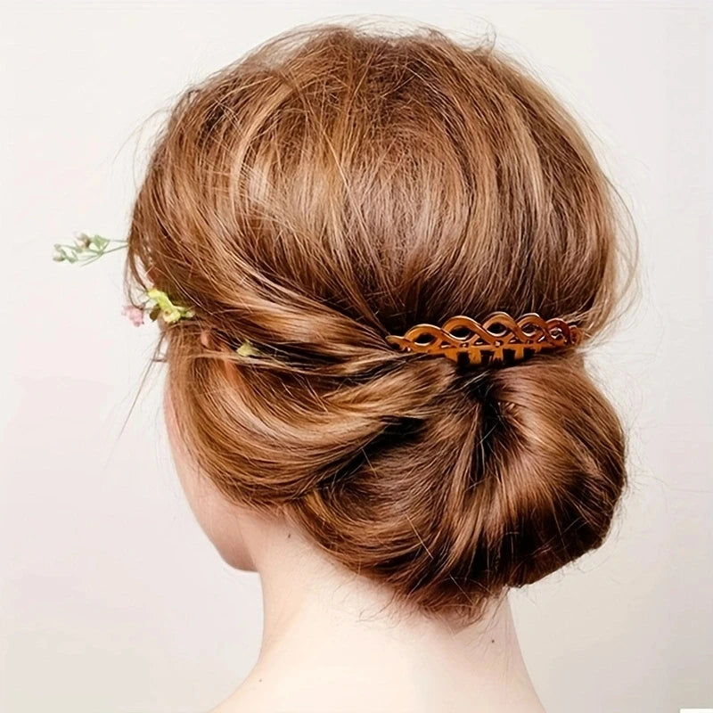 French Hair Comb - Straight Teeth Hair Clip