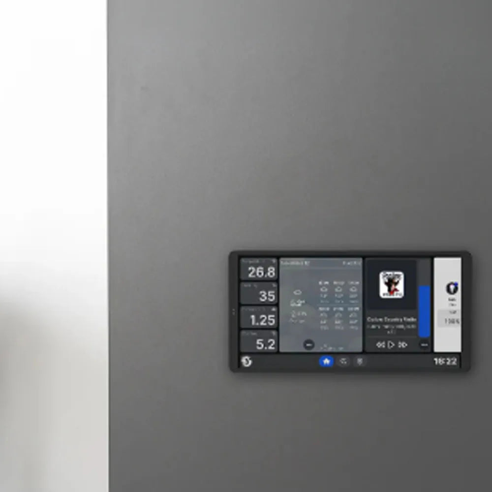 Smart Home Display - Wi-Fi and Bluetooth for Effortless Monitoring