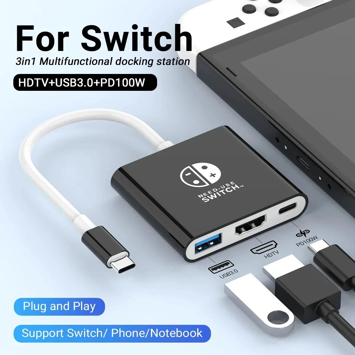 USB HUB Portable Docking Station