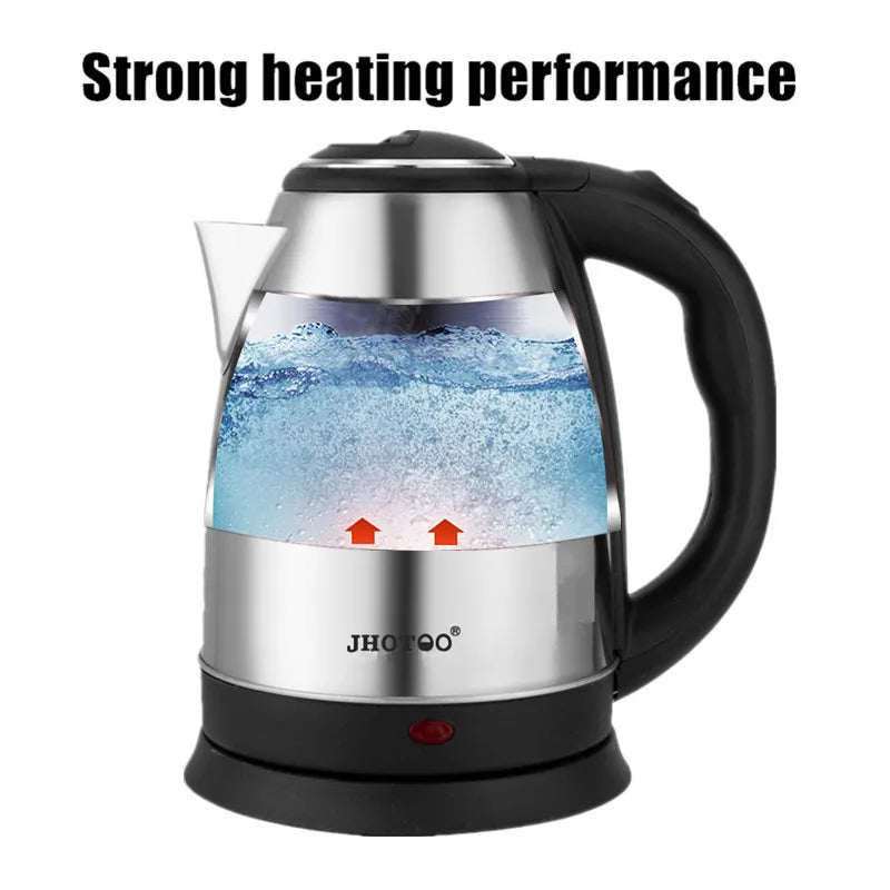 Stainless Steel Electric Kettle - Rust Resistant - 1.8L 220V