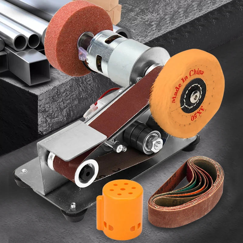 Mini Electric Belt Sander - Polishing Grinding Machine