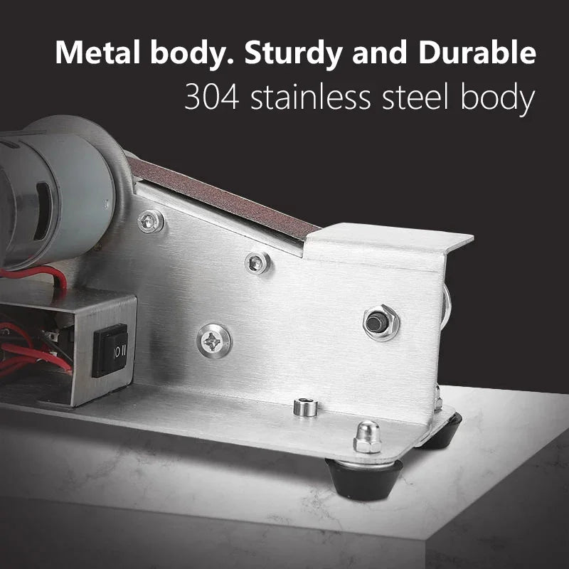 Mini Electric Belt Sander - Polishing Grinding Machine