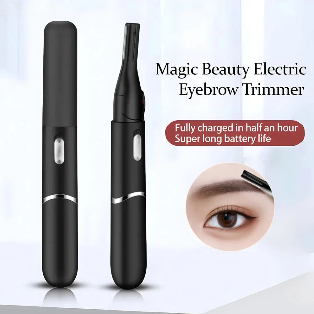 Eyebrow Electric Shaver USB Charging Electric Shaver Novice Eyebrow Scraper Simple and Portable Women's Electric Eyebrow Scraper