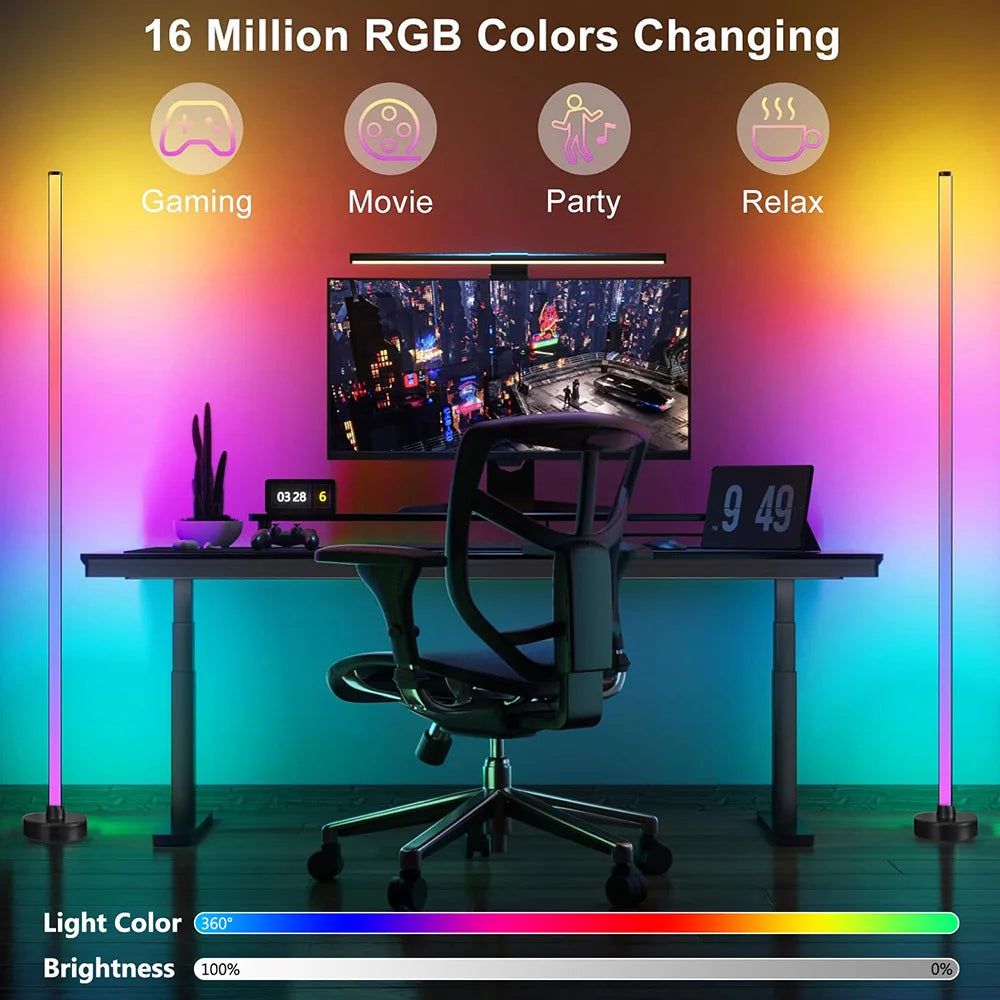 Smart LED RGB Remote & APP Control Music Sync Lighting