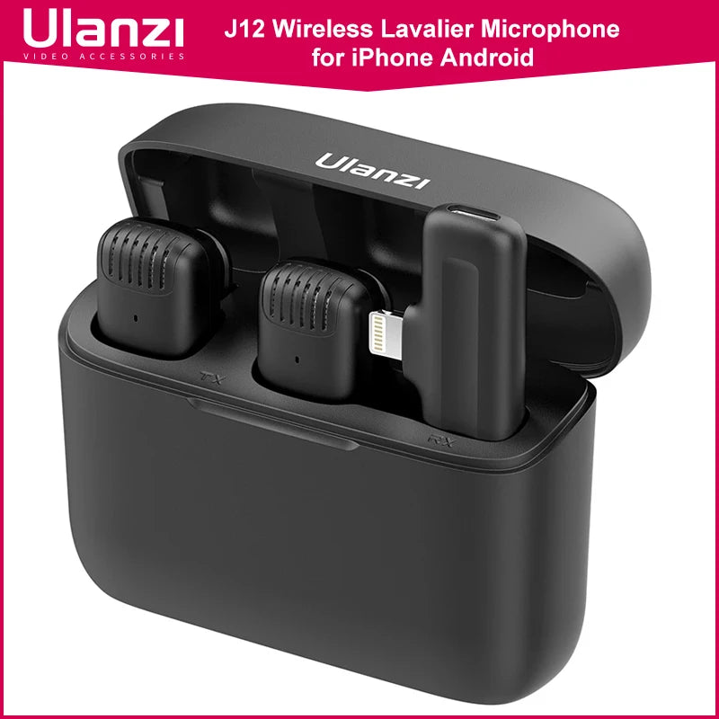 Ulanzi J12 Wireless Lavalier Microphone