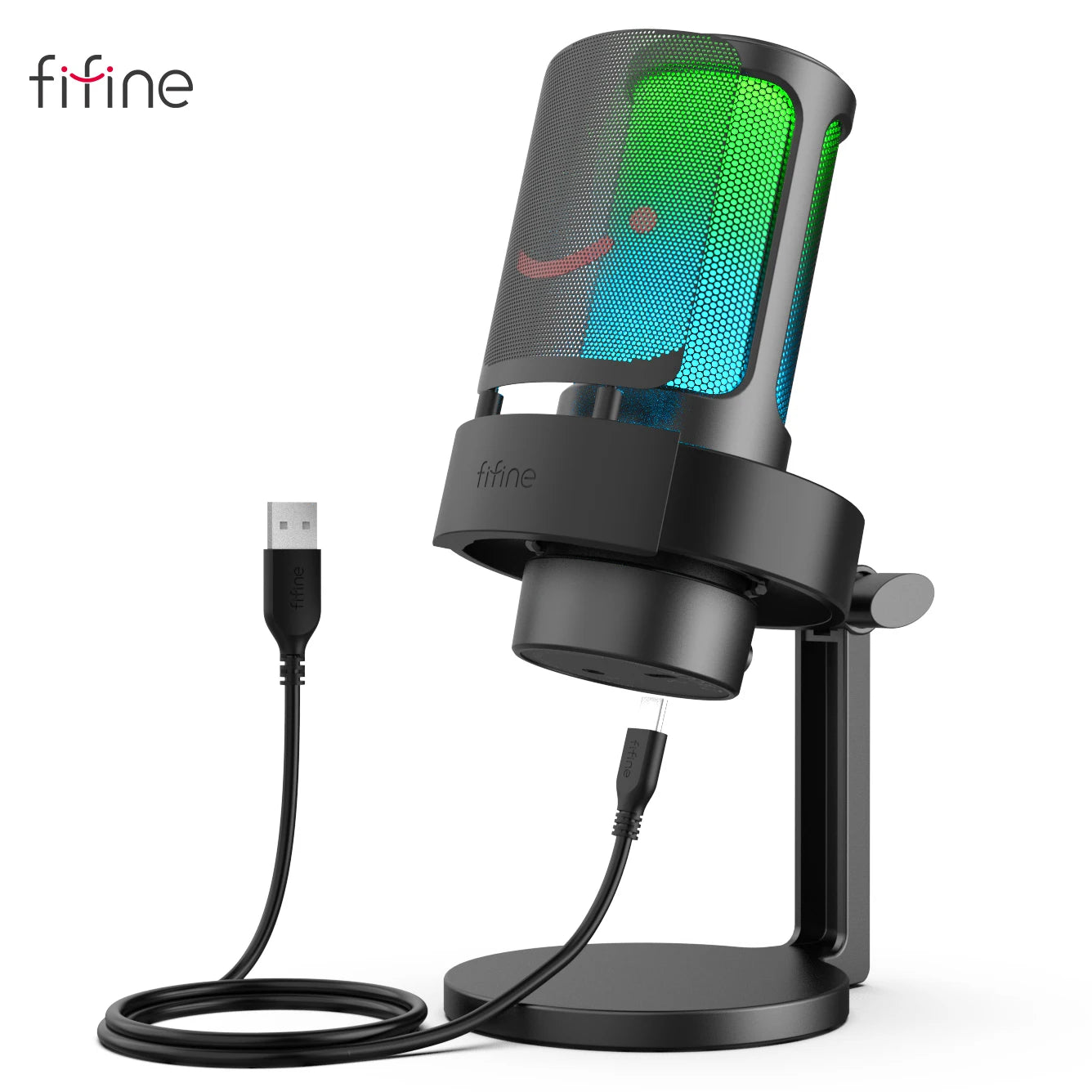 FIFINE USB Microphone for Recording and Streaming