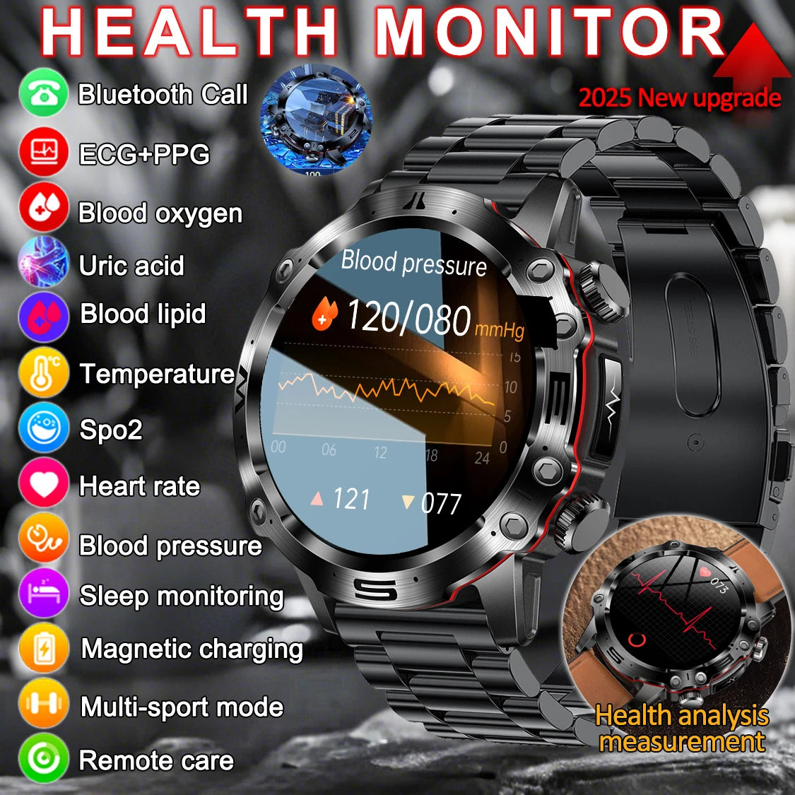 Smart Watch For Health & Fitness Tracker