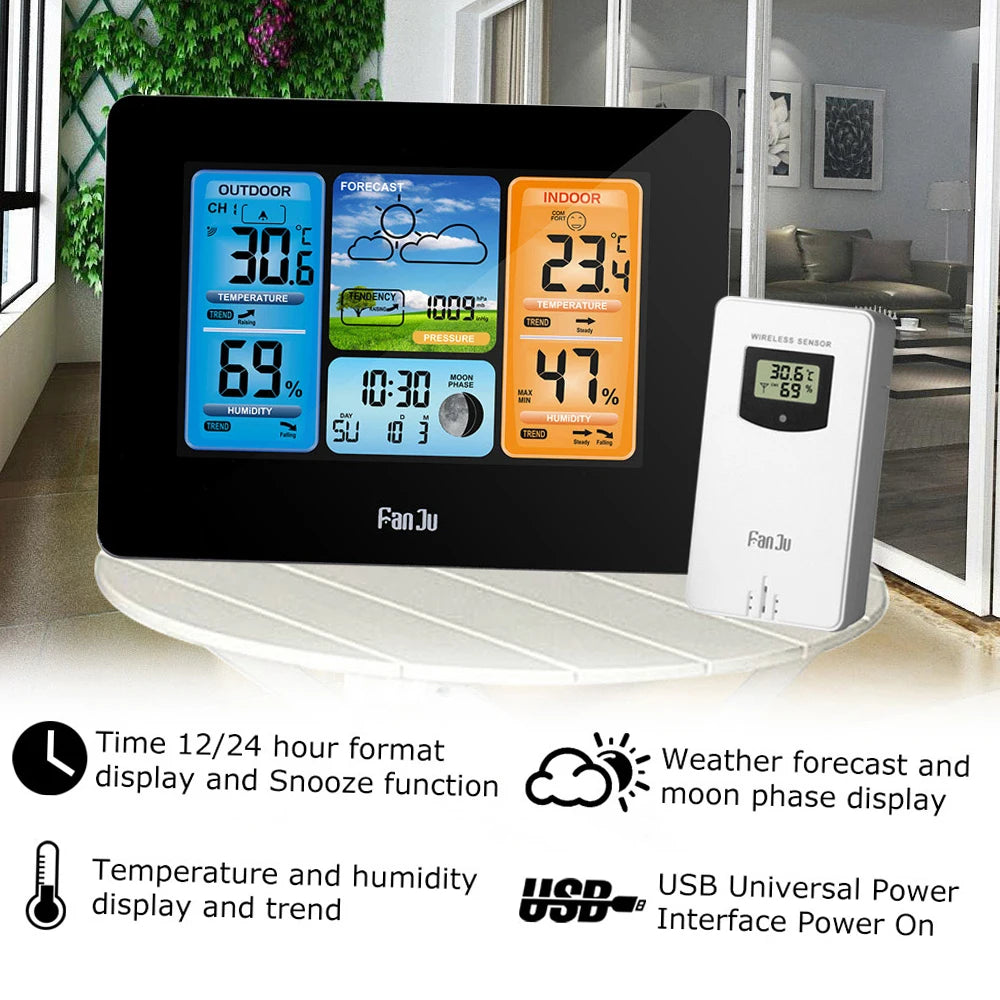 LCD Digital Weather Station
