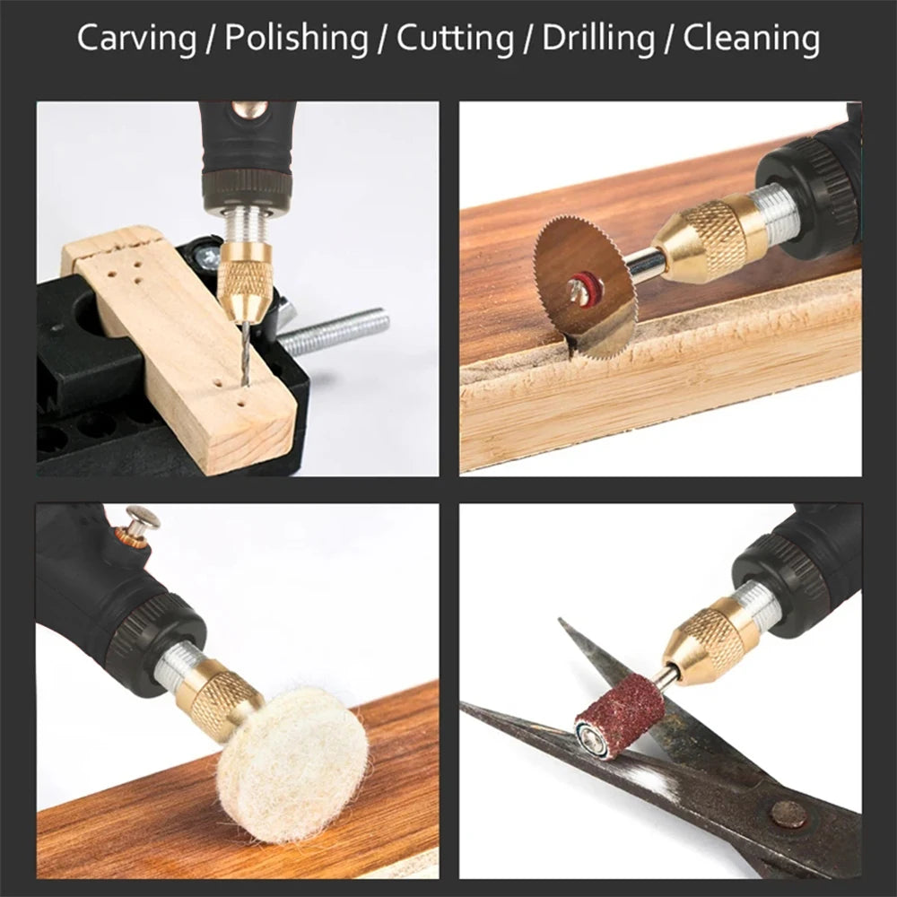 Mini Electric Drill USB Wireless Mini Handheld Drill Rotary Tool Woodworking Engraving Pen Dremel Tools for Jewelry Metal Glass