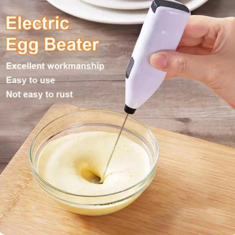 Handheld Electric Whisk Mixer - Mini Egg Beater Blender