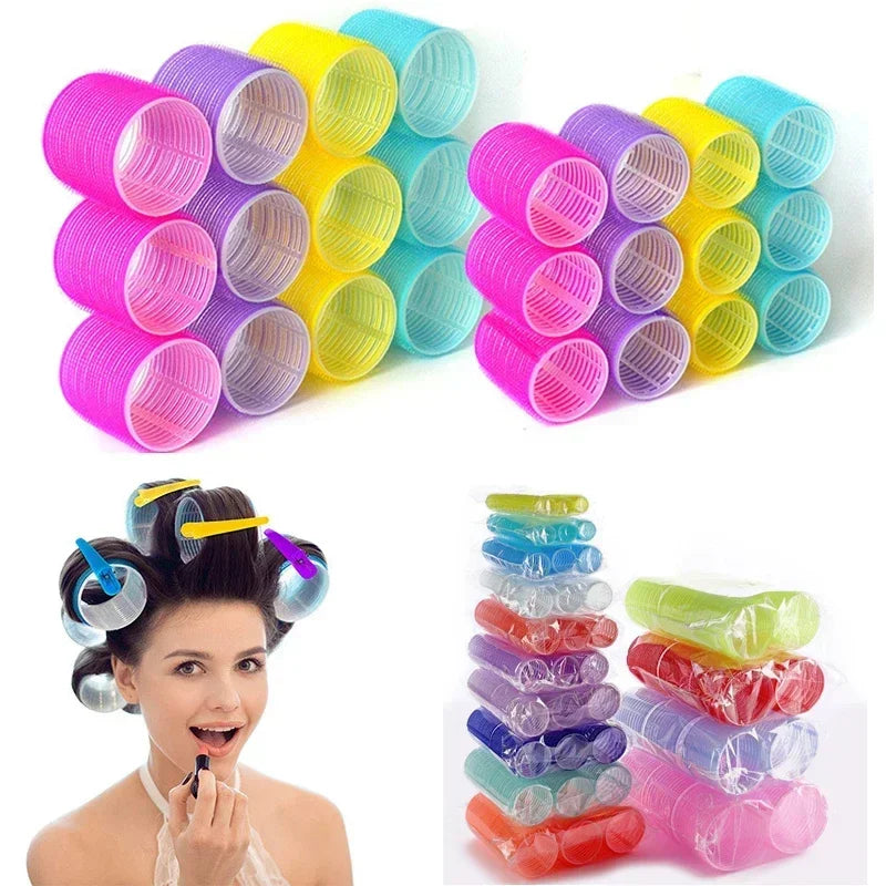 Hair Rollers Self Grip Hair Curlers - Curlers - Jumbo Size