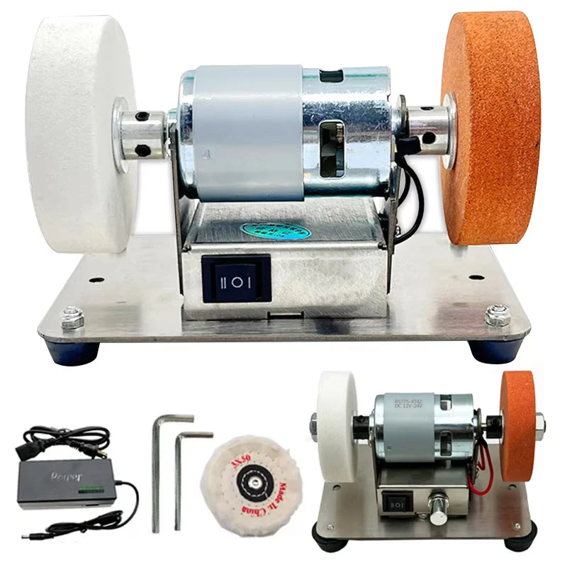 Double Grinder Machine - Micro Coarse and Fine Polishing