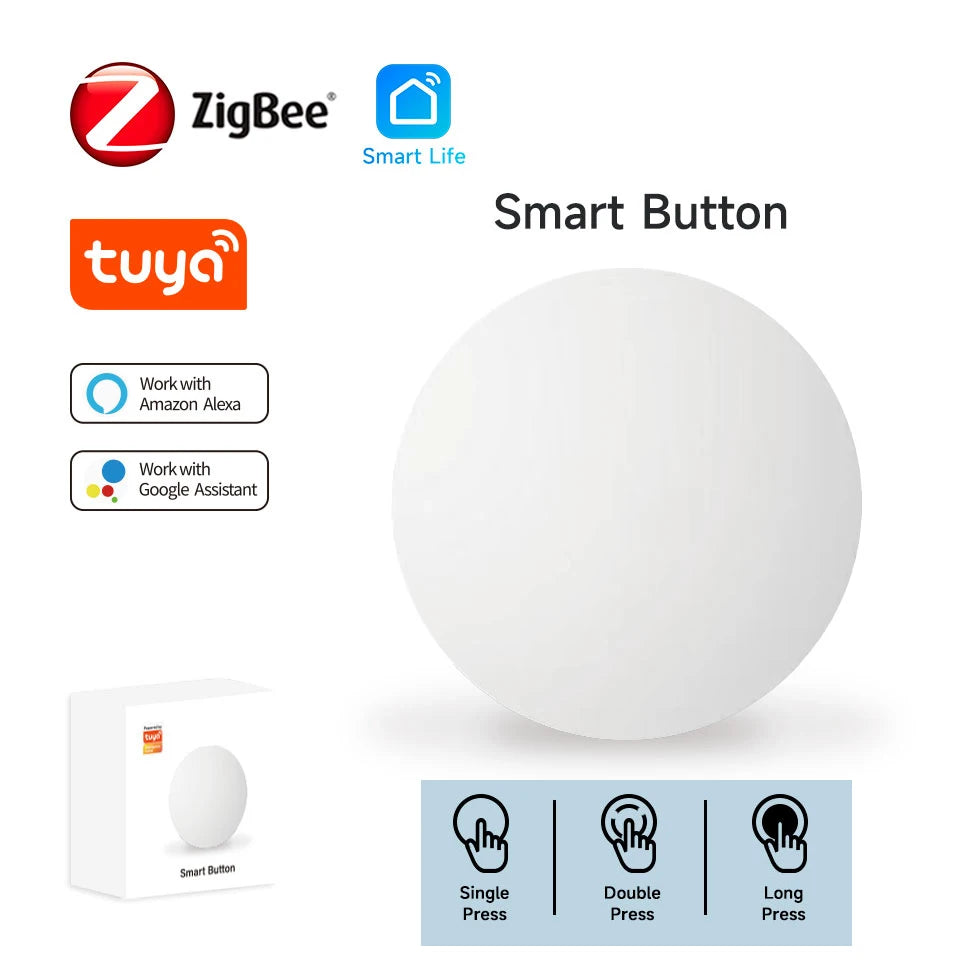 Tuya Smart Push Button Wireless Switch
