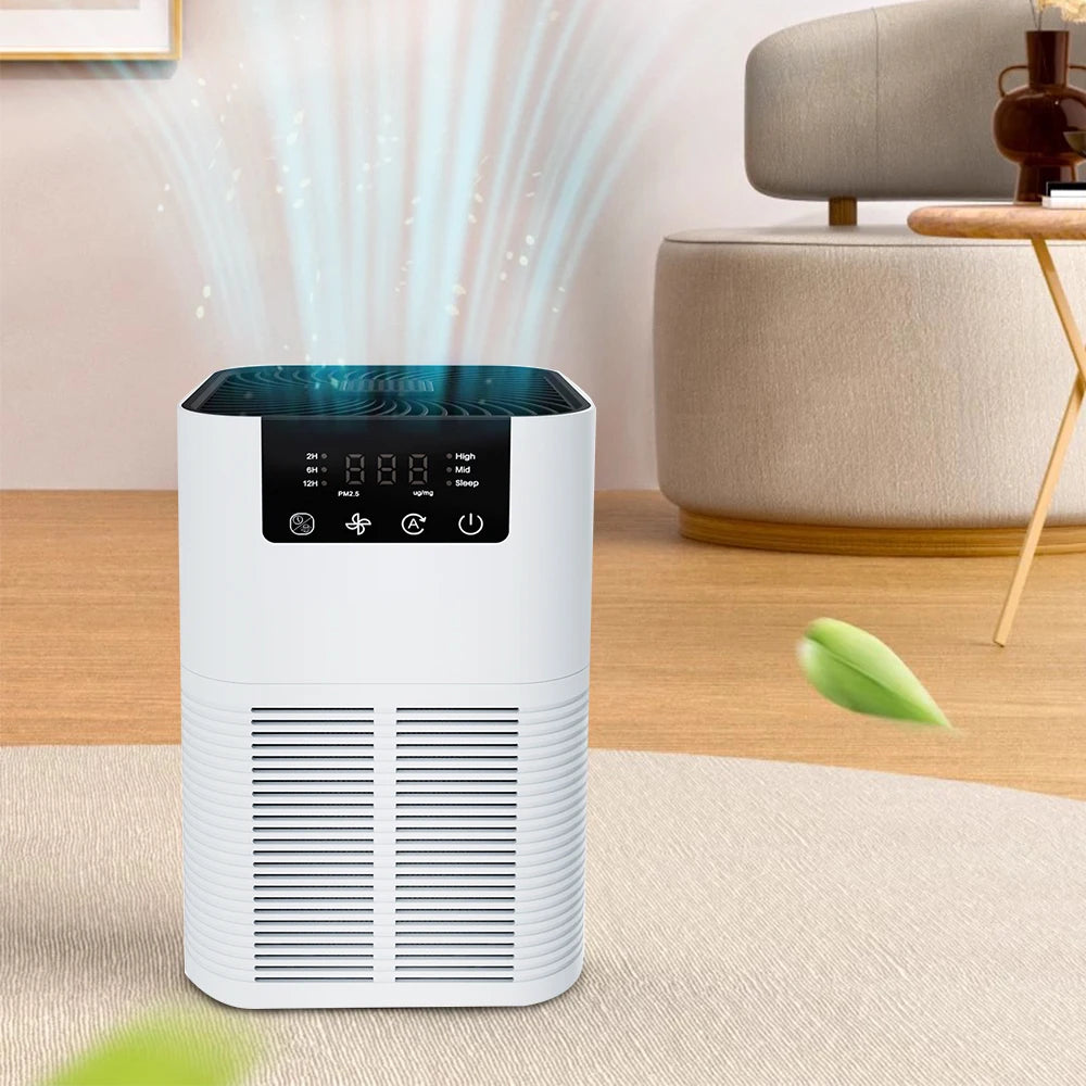 Air Purifier Smoke Odor - Negative Ion Generator with Aromatherapy