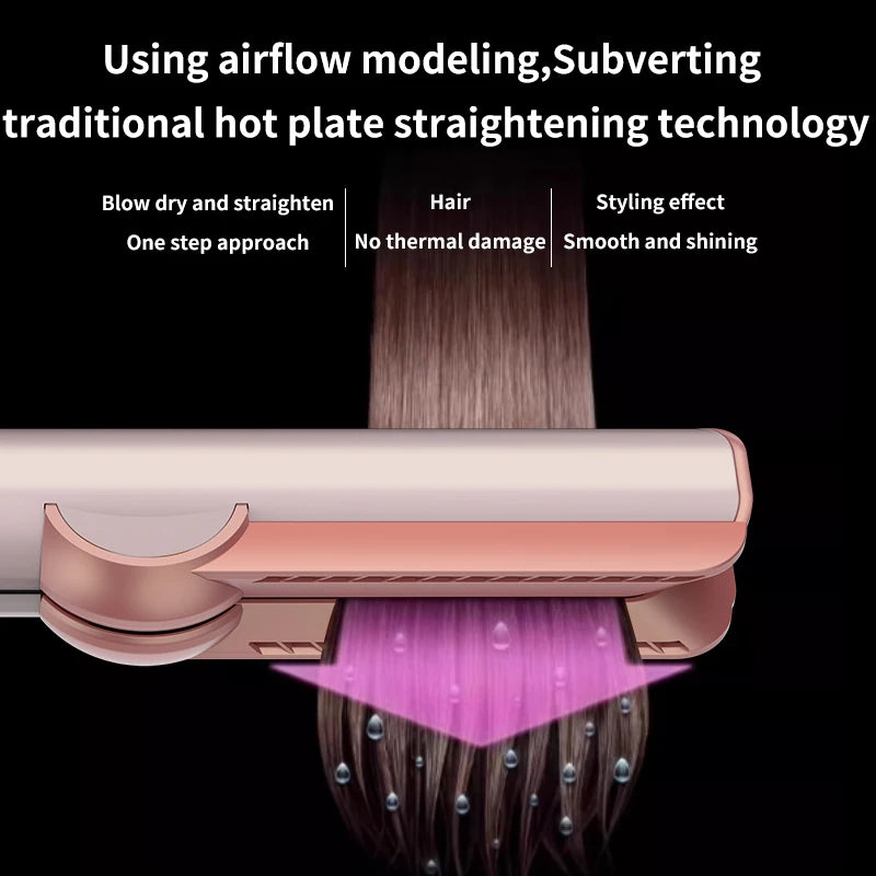 Professional Hair Straightener & Hair Dryer - Flat Iron