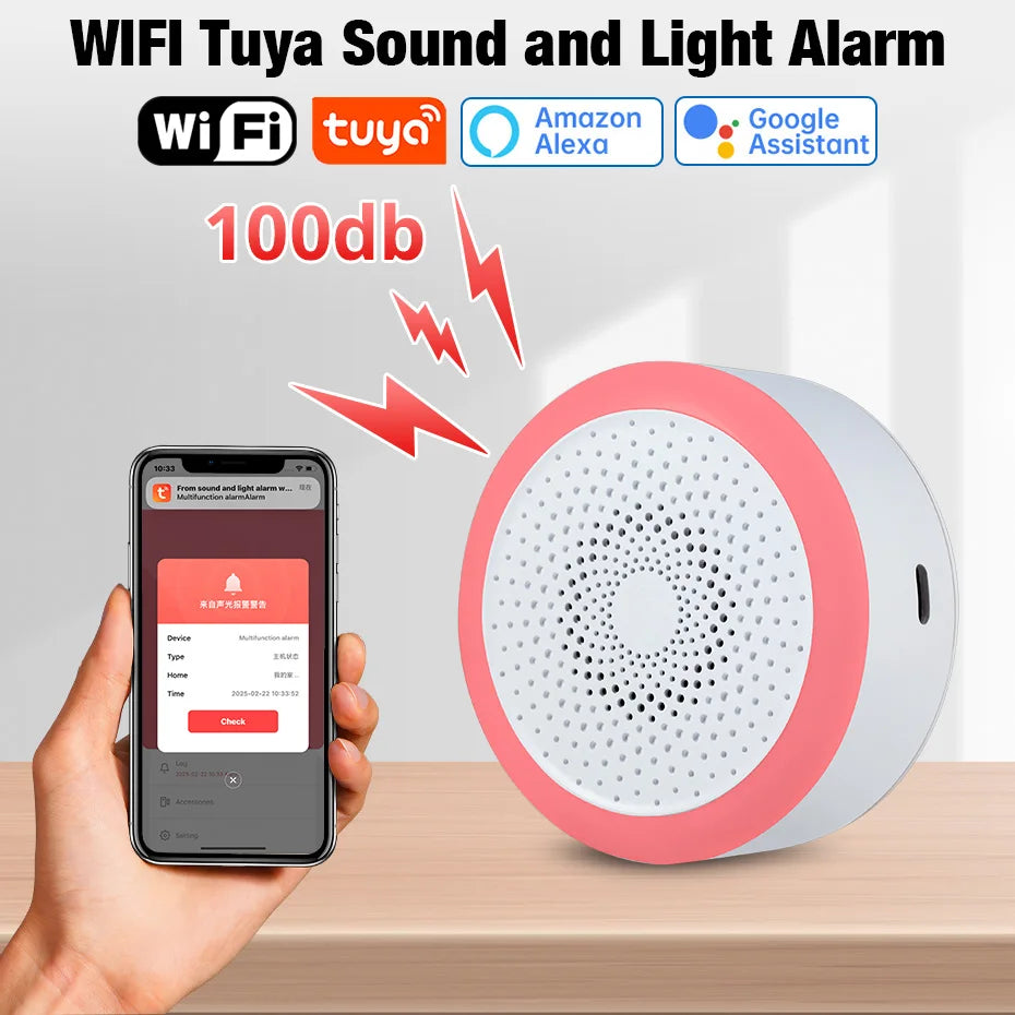 Wifi Smart Home Alarm System - Burglar Security - App Control Wireless