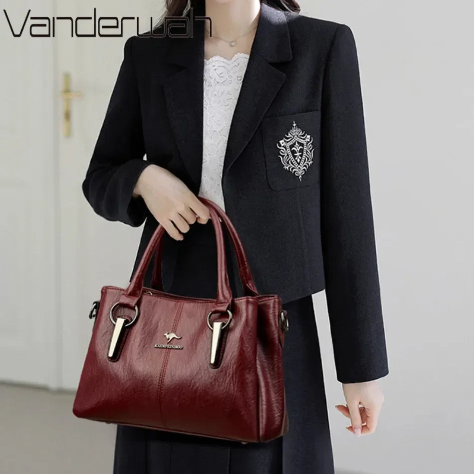 High-quality Soft Luxury Handbags - Crossbody Hand Bags