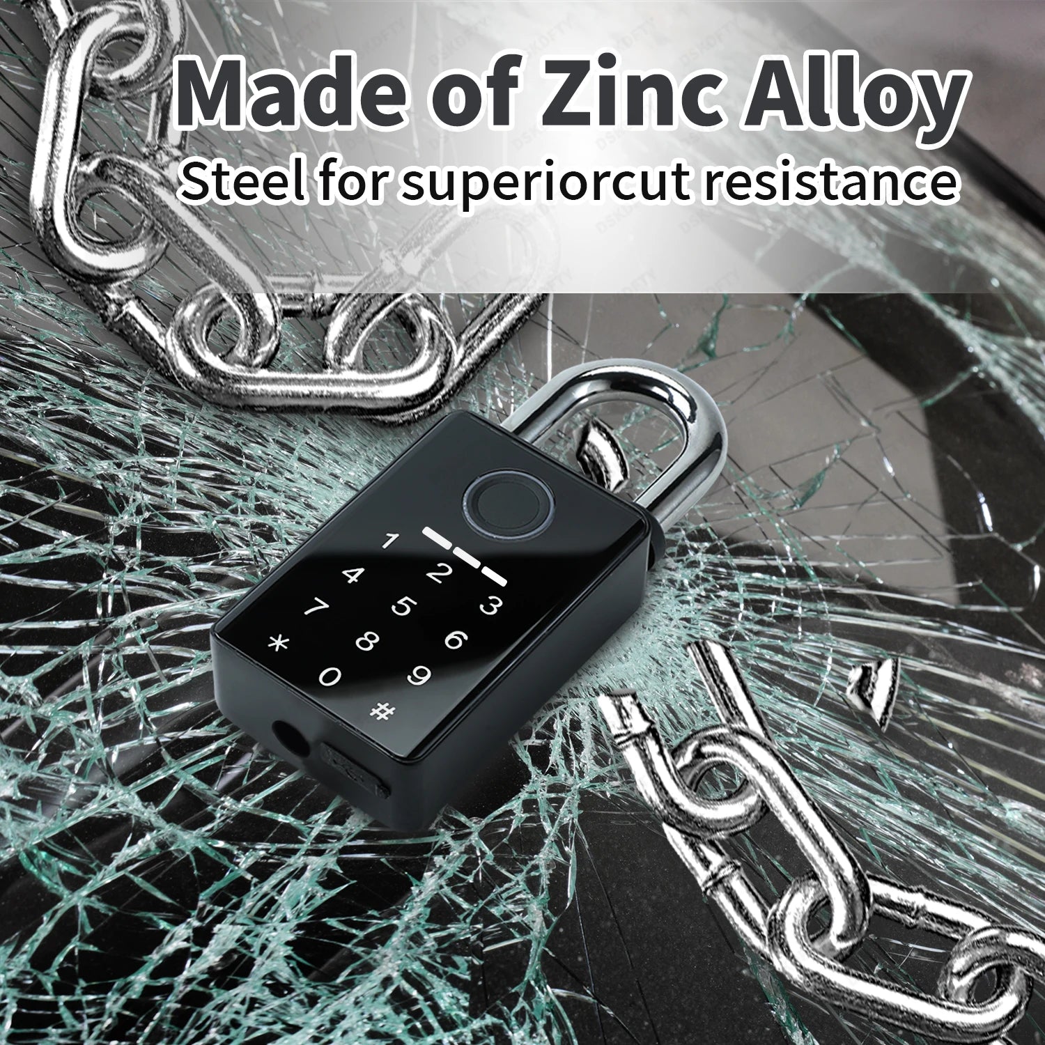 Waterproof Fingerprint Electronic Keyless Lock