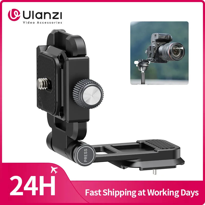 Ulanzi UKA08 Camera Foldable L-Bracket Vertical & Horizontal