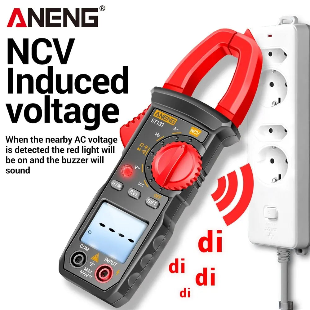 ANENG ST181 Clamp Meter - Digital Multimeter DC/AC