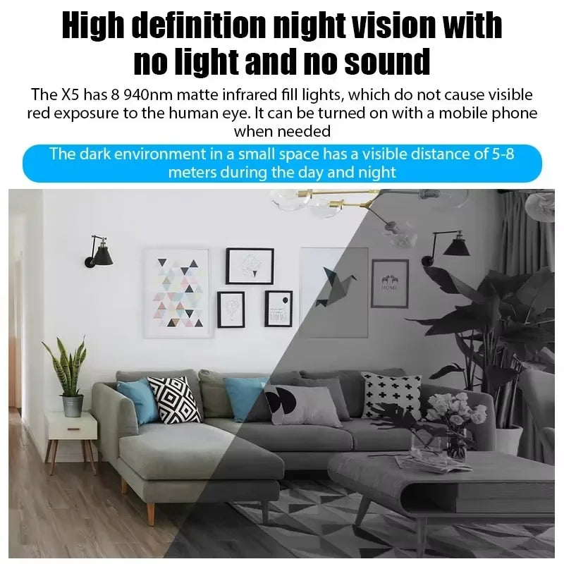 Wifi Wireless Night Vision Motion Detection Video Camera