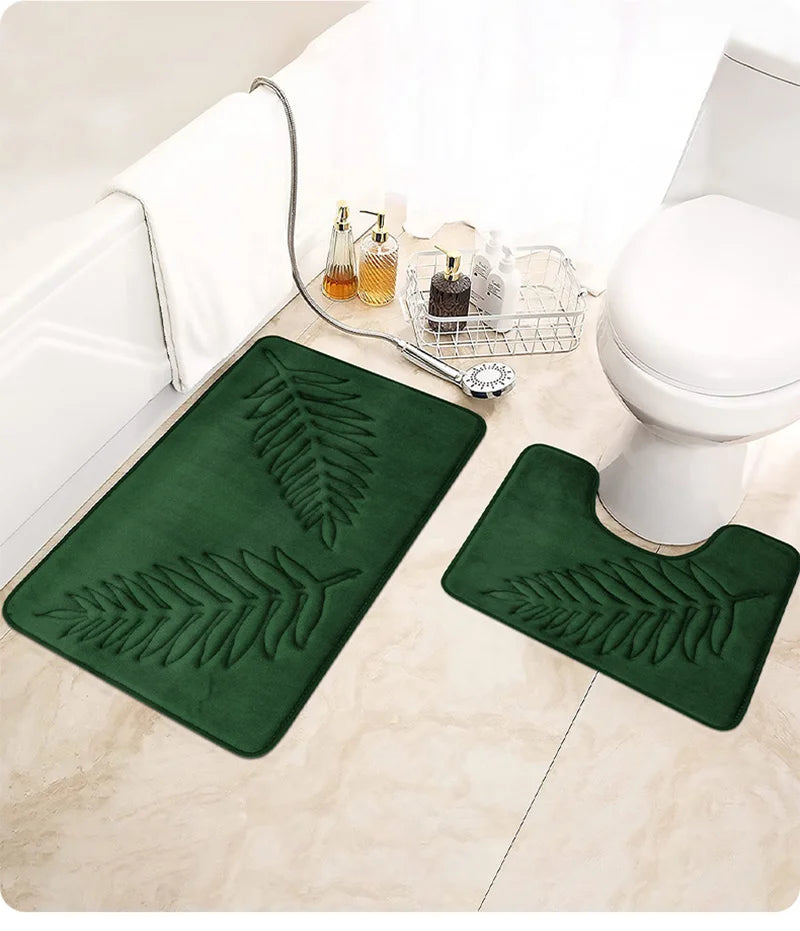 Memory Foam Bath Mat Extra Soft Non-Slip Super Comfort