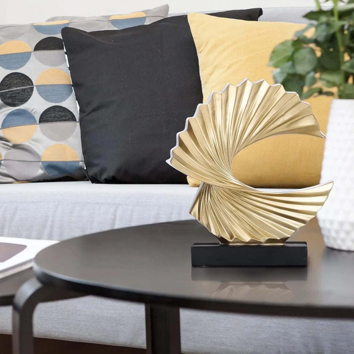 Modern Abstract Sculpture - Ocean Wave Sculpture