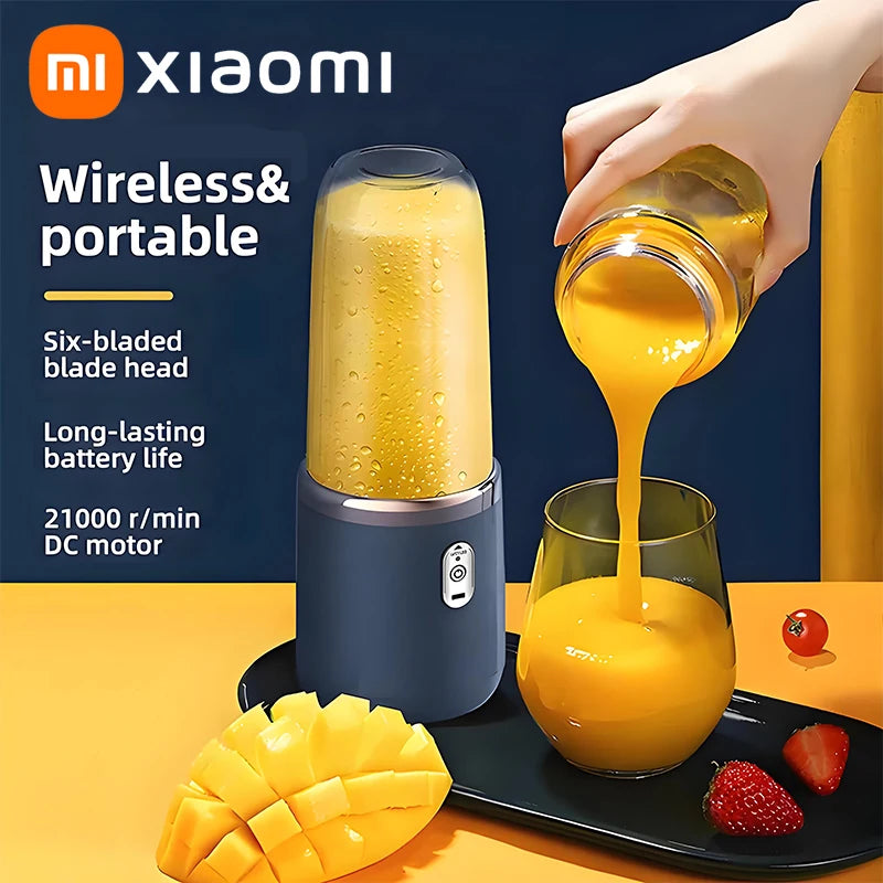 Portable Electric Fruit Juice Blenders - 400ml