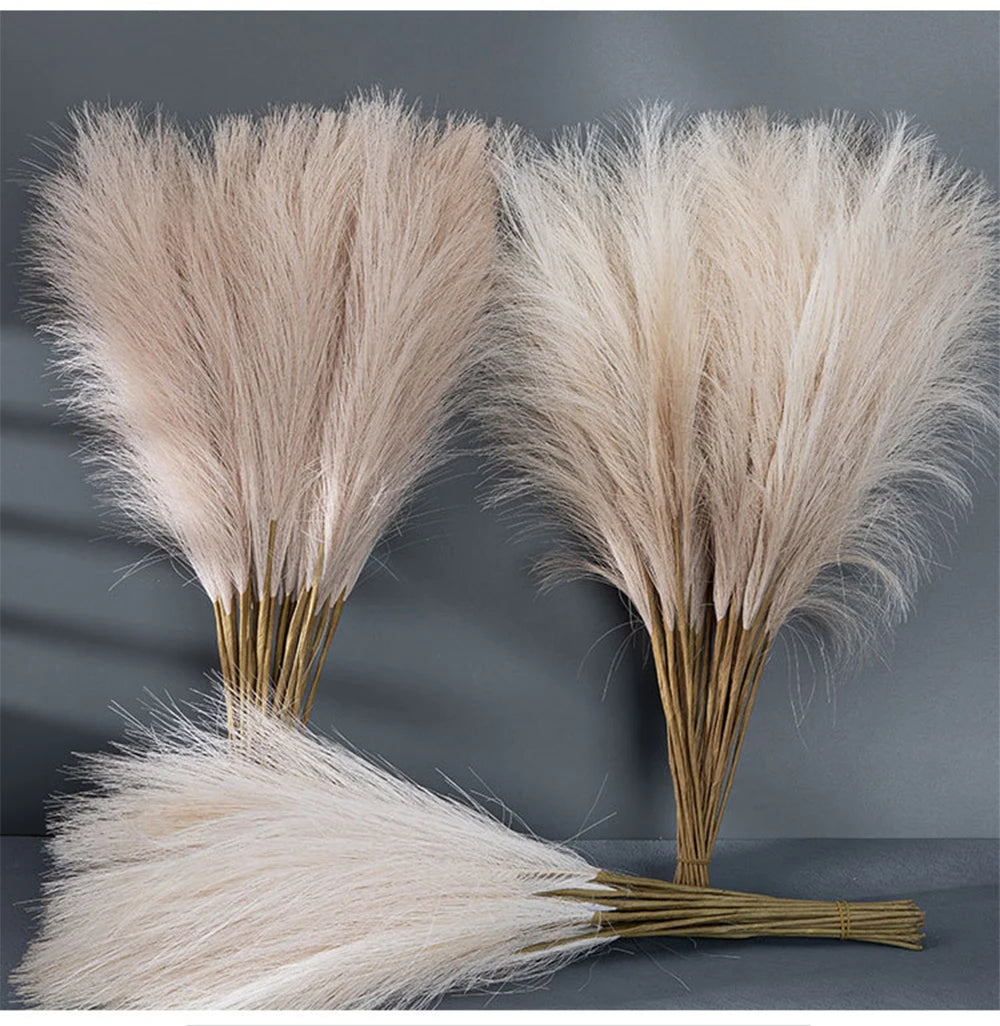 Fluffy Pampas Grass Boho Artificial Flower