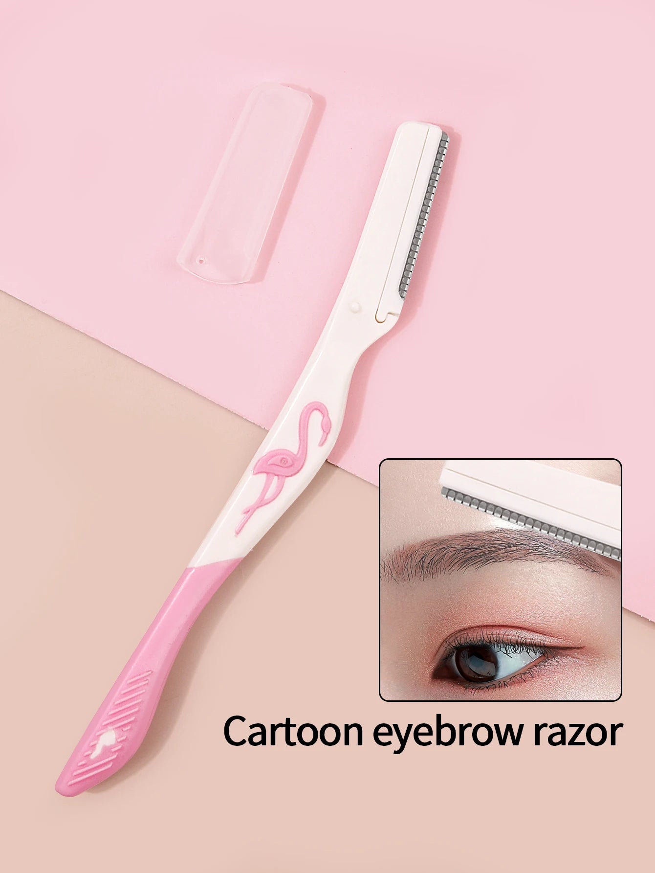 1 Pcs Eyebrow Razor Eyebrow Trimmer Hair Remover Set Women Face Razor Eyebrow Trimmers Blades Shaver For Makeup Cosmetic