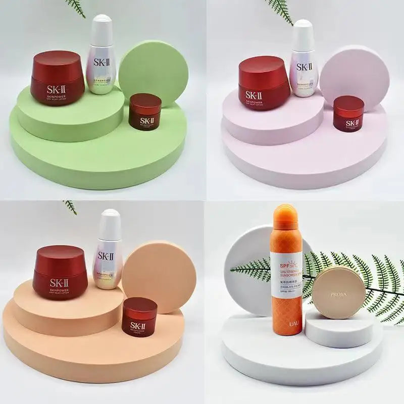 3 pcs/lot Circle Block Background for Photography Photo Studio Kits Accessories Shoot Jewelry Cosmetics Shoot Decor Pose Props