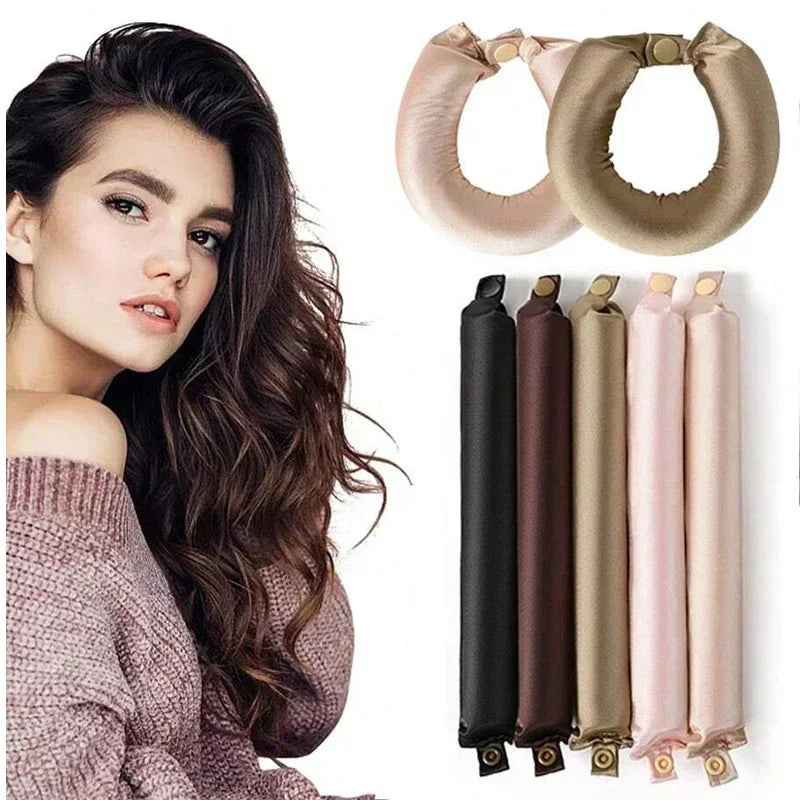 Heatless Hair Curler - No Heat Hair Rollers Satin Curling