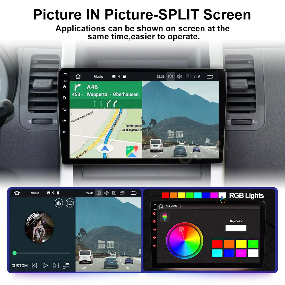 Universal Radio Android Car Multimedia GPS