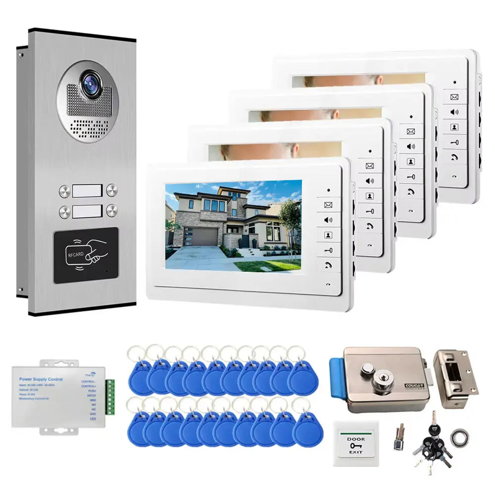 LCD Color Video Door Phone - Door bell